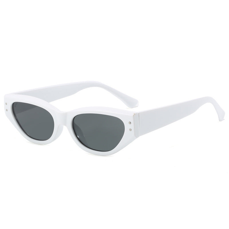 Dame moteriktig solbrille i trendy Cat-Eye stil Skanto