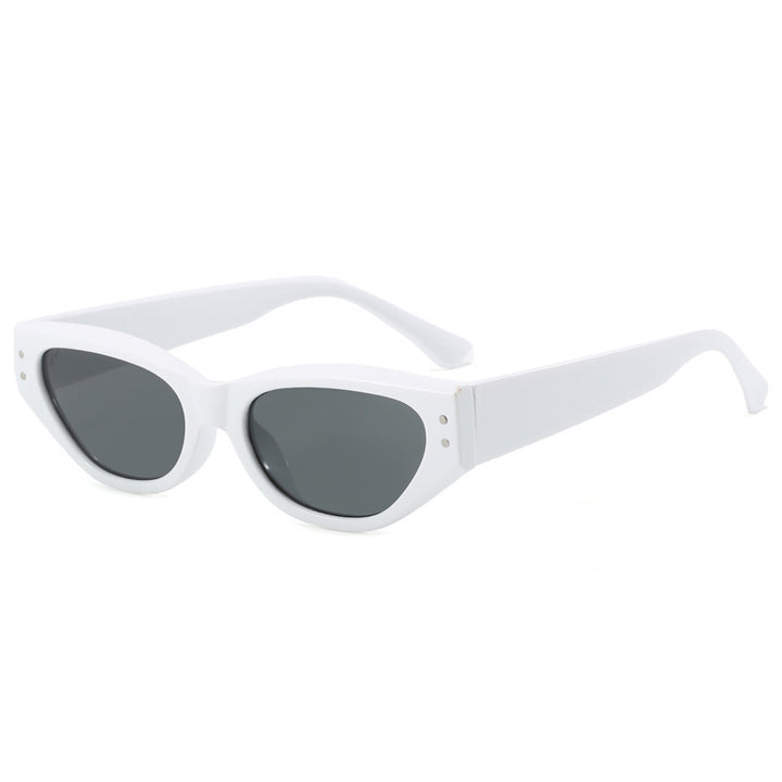 Dame moteriktig solbrille i trendy Cat-Eye stil Skanto