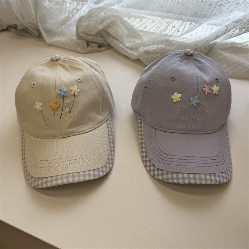 Kvinnebrodert blomstret baseballcap Skanto 1783922357