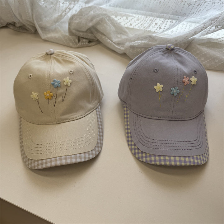 Kvinnebrodert blomstret baseballcap Skanto 1783922357