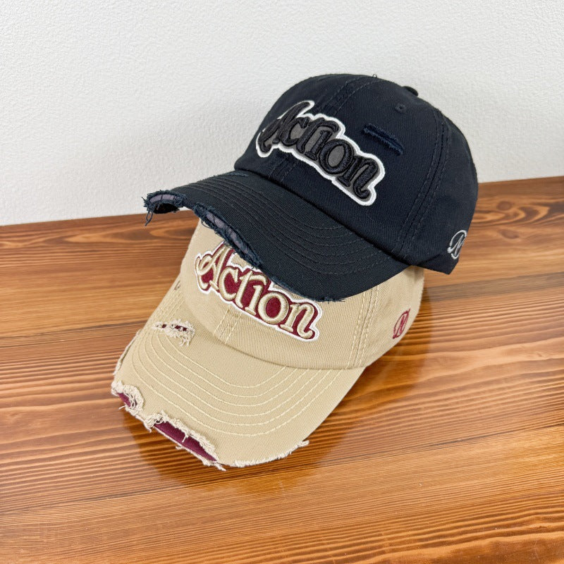Herre Slitt Grafisk Baseball Caps Skanto 1784270841
