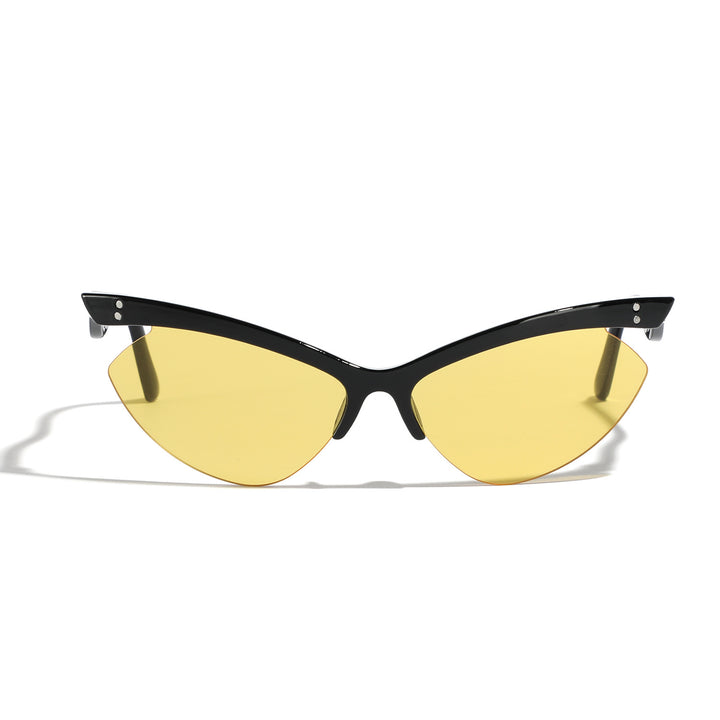 Dame Cat-Eye solbriller med ergonomisk design og UV-beskyttelse Skanto
