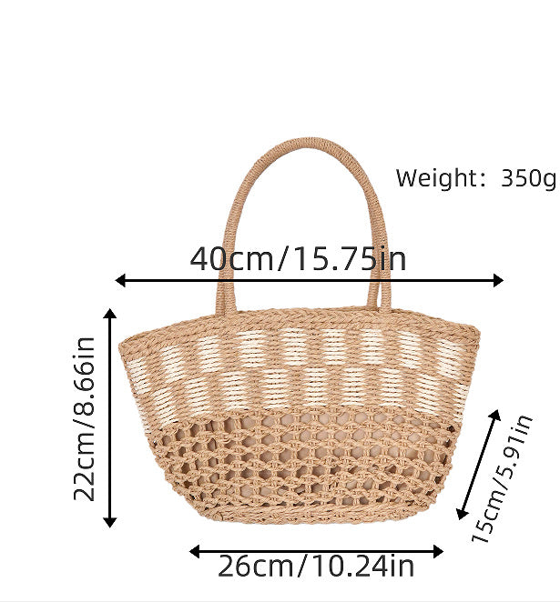 Stor kurv shopper Skanto