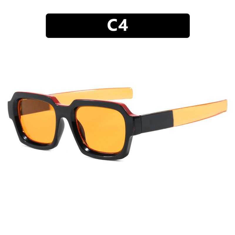 Women's stylish square sunglasses with innovative design Skanto