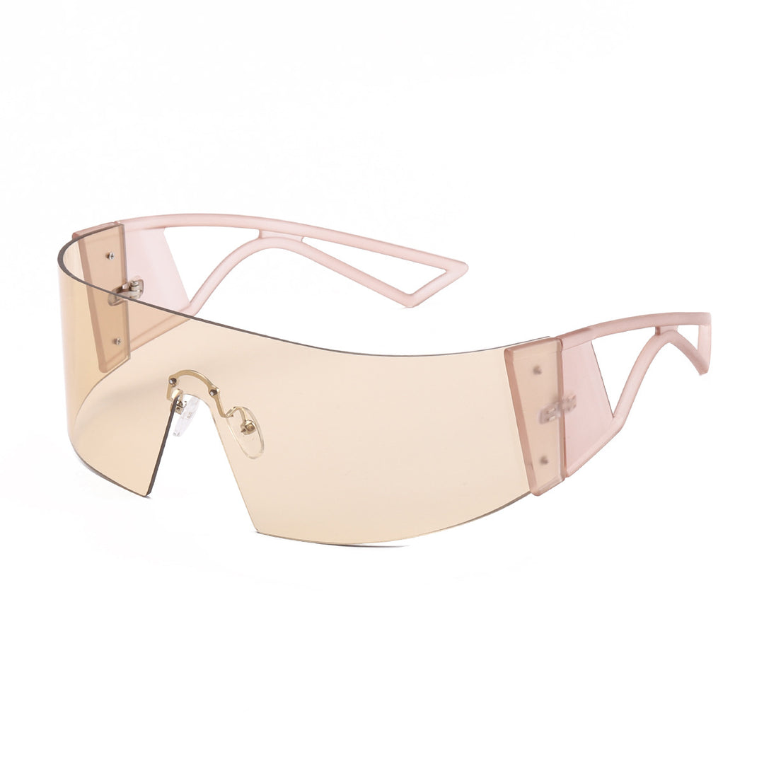Dame sporty solbriller i futuristisk design Skanto
