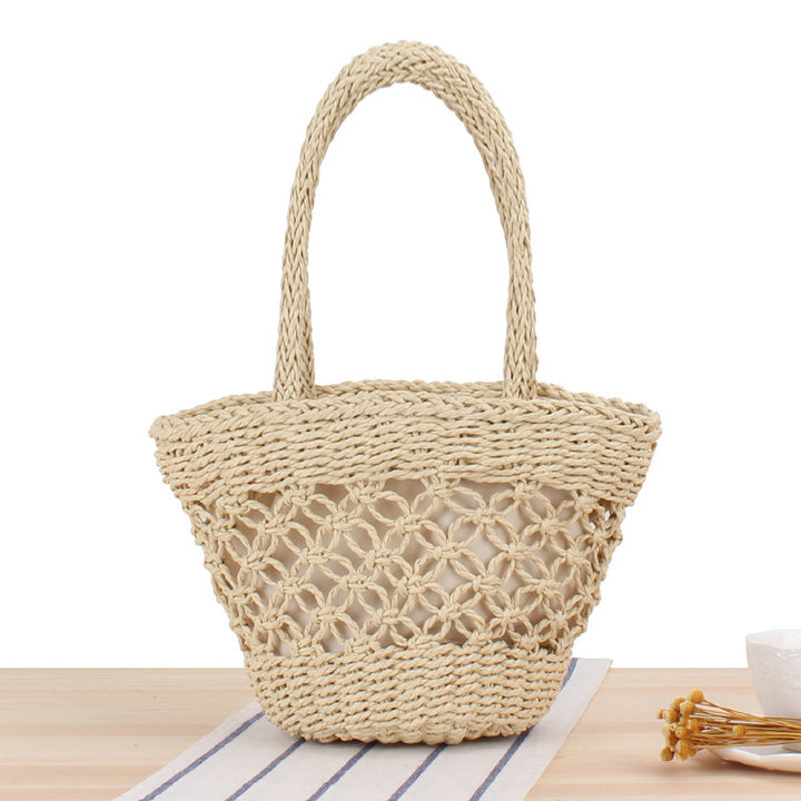 Basket bag with unique handmade design Skanto