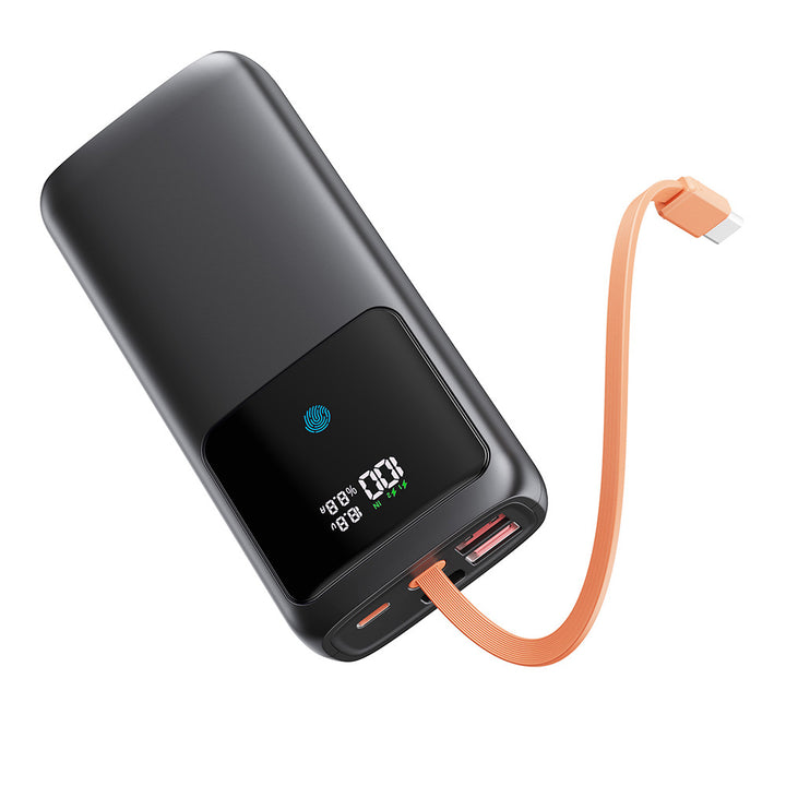 Powerbank med integrert LED-skjerm og intelligent hurtigladeport Skanto