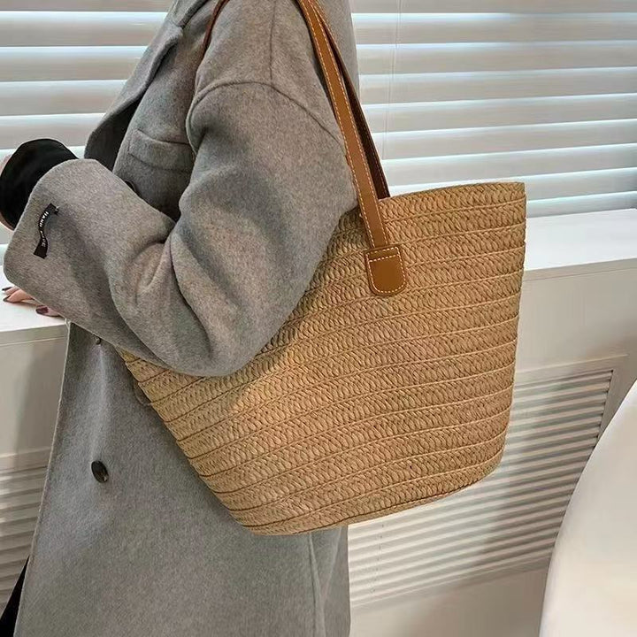 Elegante håndveske med raffineret stoff Skanto