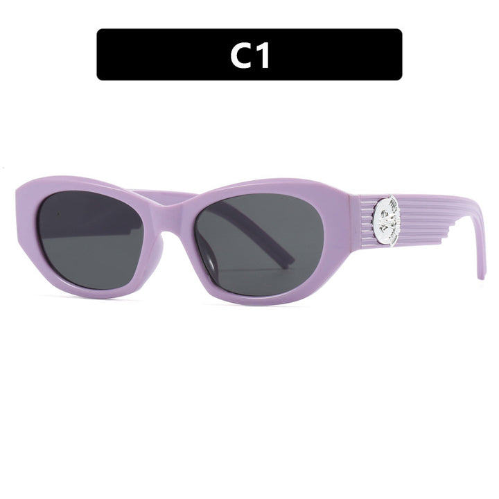 Women's Fashion Cat-Eye Sunglasses with Striking Design and Luxurious Details Skanto