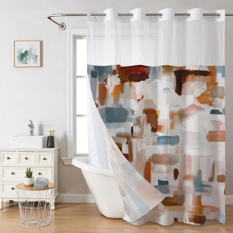 Luksuriøst Marmor Design Dusjforheng Skanto