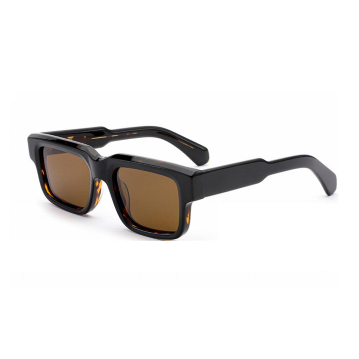 Dame kvadratisk solbrille med komfortabel, robust ramme Skanto