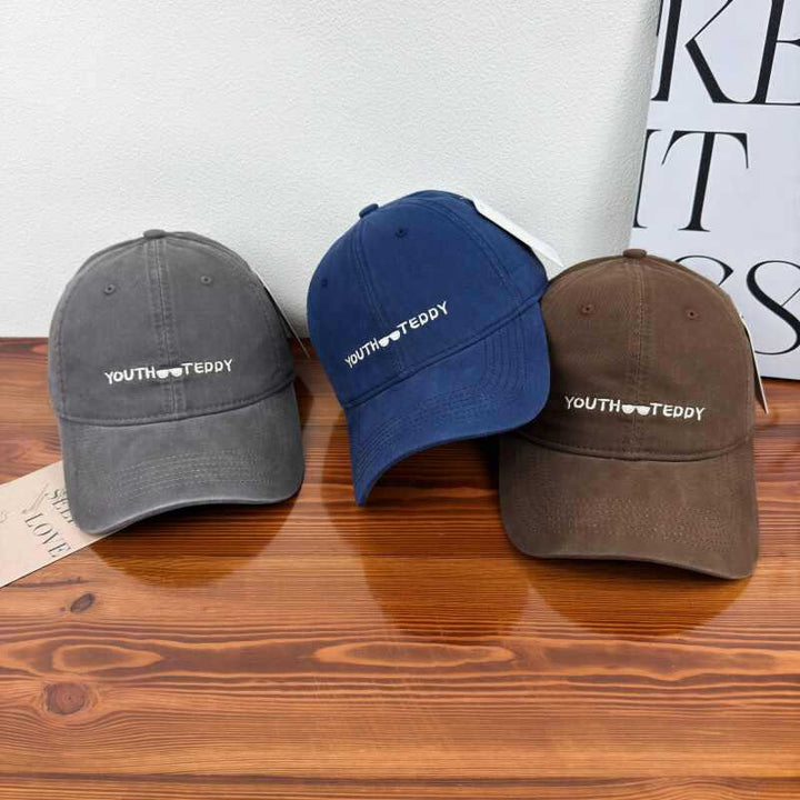 Kvinnelig Casual Bomull Baseball Caps Skanto