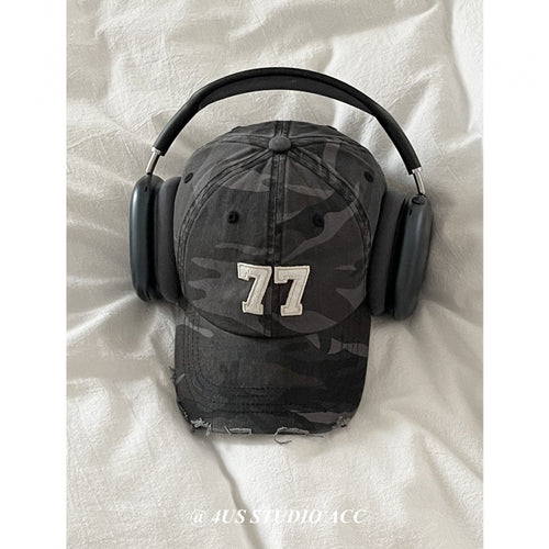 Kvinnenes slitt kamuflasje baseball caps Skanto