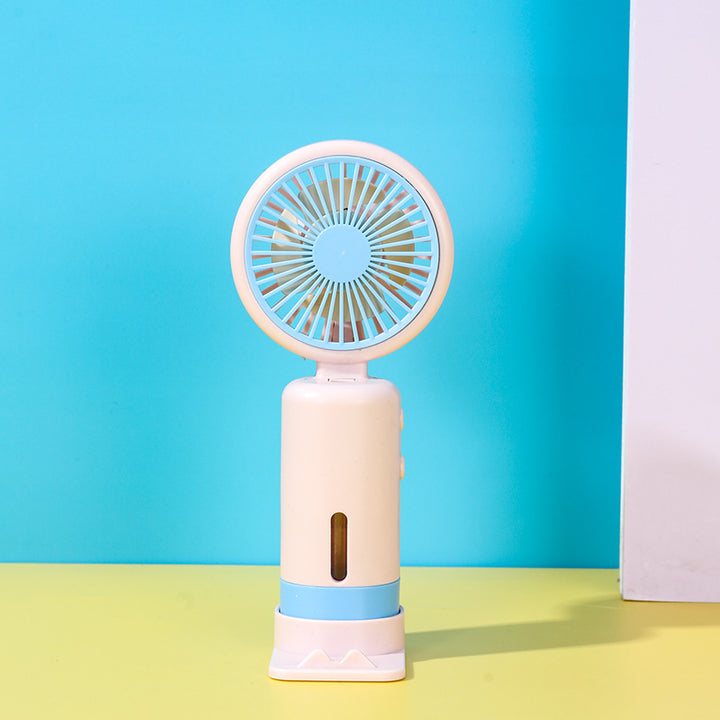 Dame Bærbar Mini Håndvifte med søtt Dyredesign Skanto