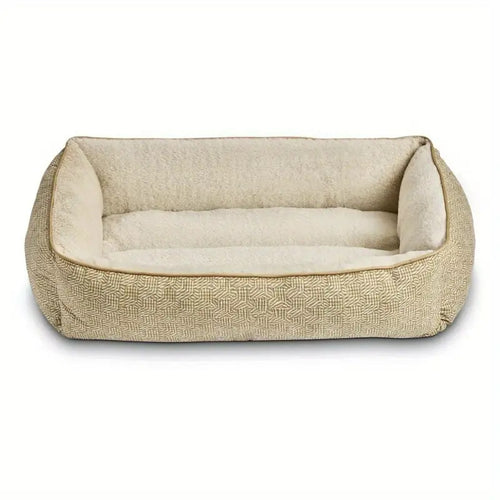 Teksturert ortopedisk lounge hundeseng
