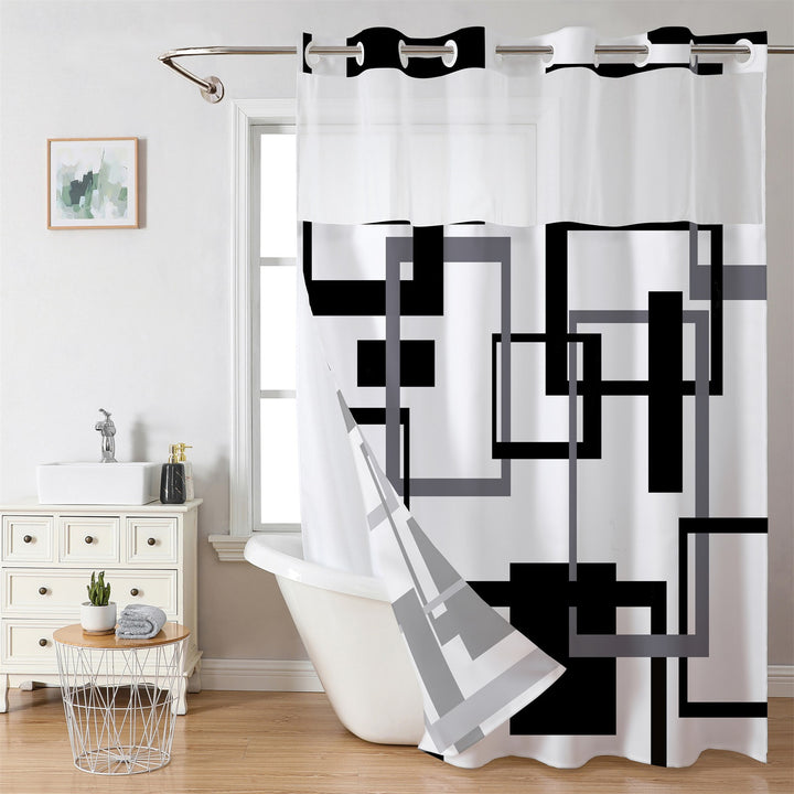 Marmordesign Duschgardin Skanto