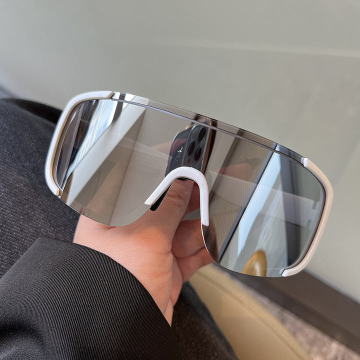 Dame sporty visir-lignende solbriller Skanto