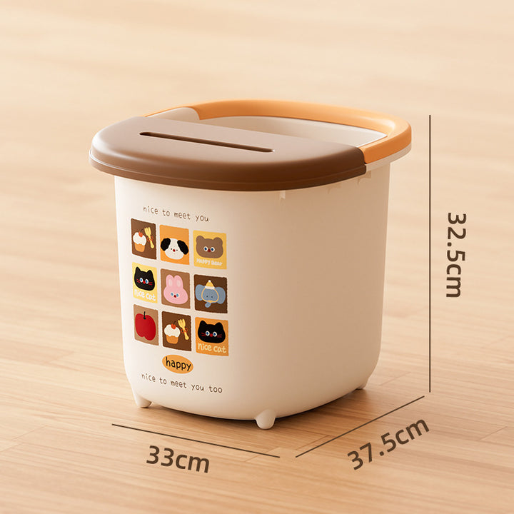 Women's cute and practical storage container with animal motifs Skanto