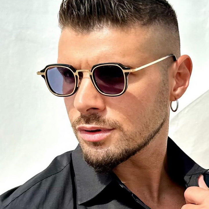 Women's square sunglasses with unique design and UV protection Skanto