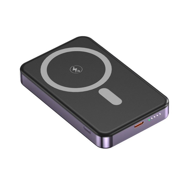 Magnetisk powerbank med hurtig Qi-ladeteknologi Skanto