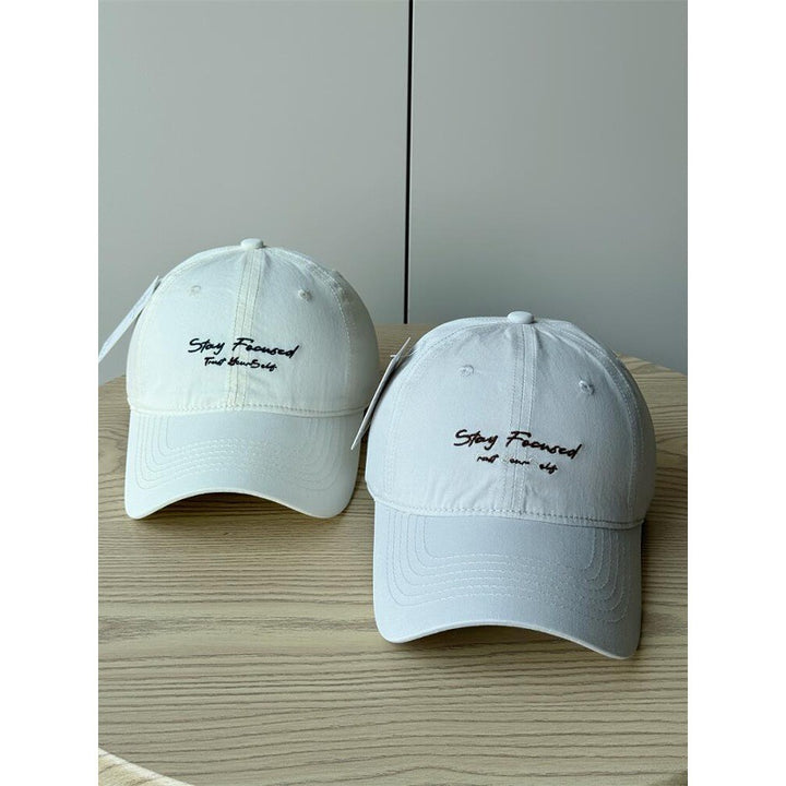 Herre Casual Bomull Brodert Caps Skanto