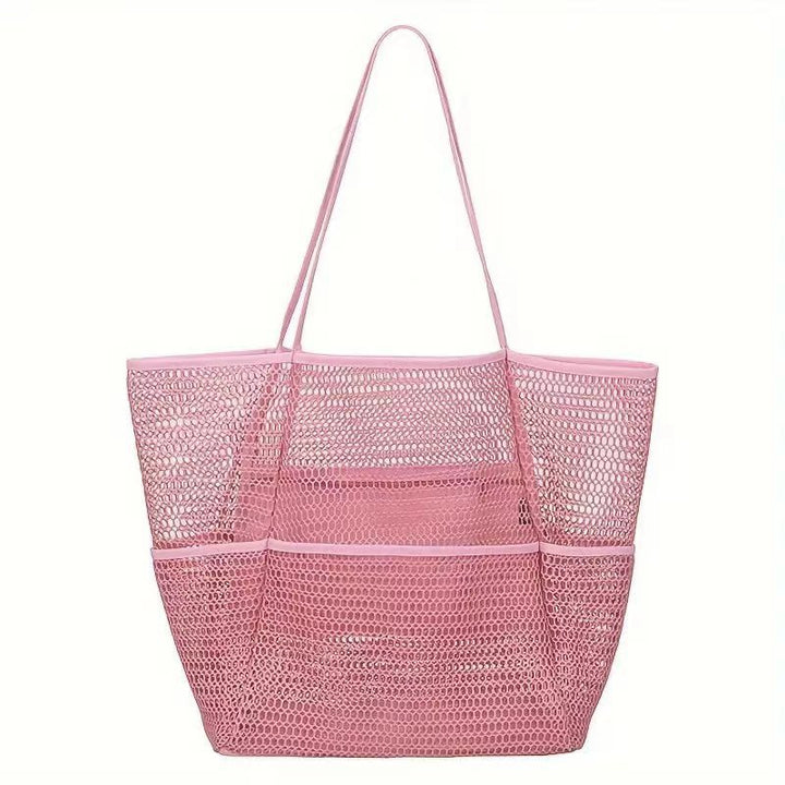 Damer praktisk nett shoppingbag Skanto