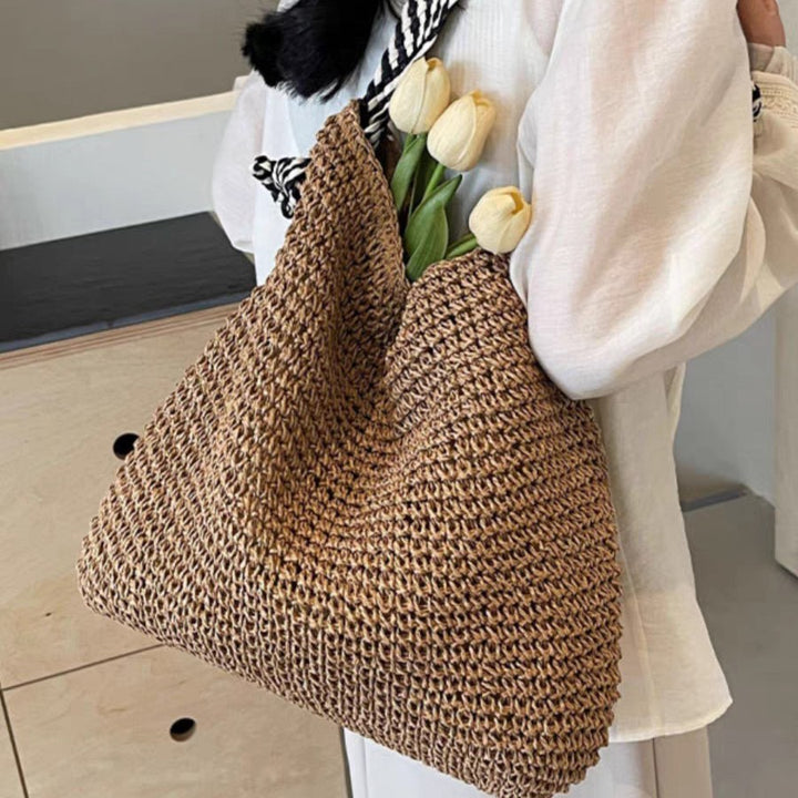 Stroh Shopper-Taske med Moderne Design Skanto