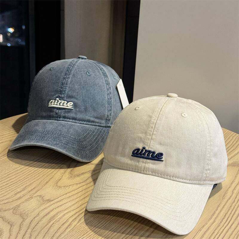 Kvinne Casual Vintage-Inspirert Bomull Baseball Cap Skanto