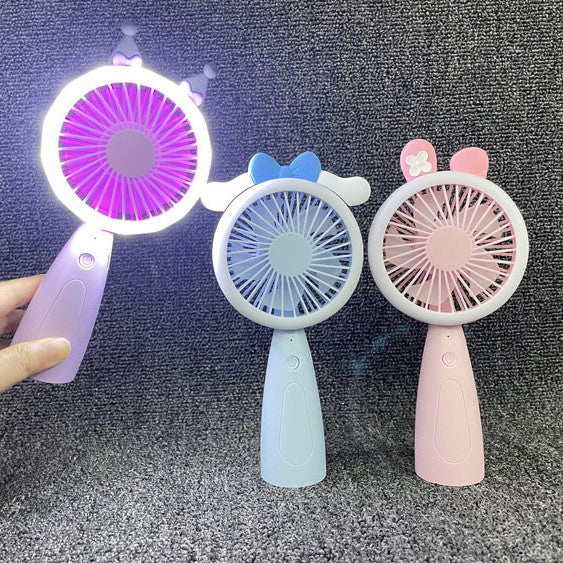 Unisex Morsom Håndvifte med LED-belysning Skanto