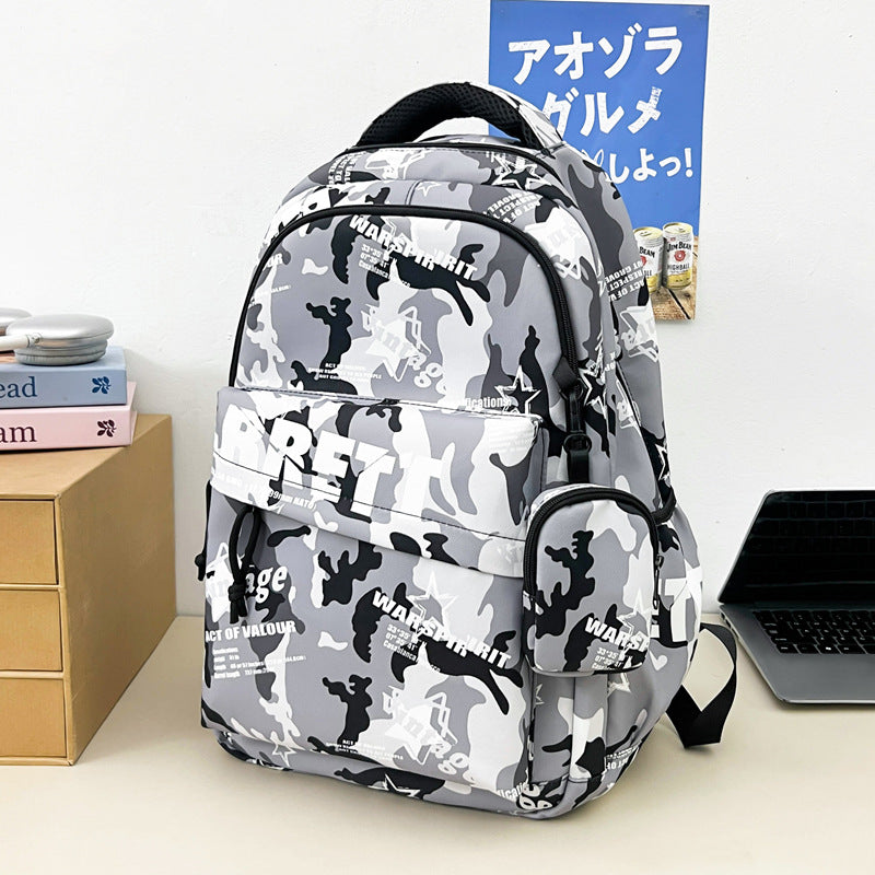 Urban Camouflage Laptop Skole Rygsekk