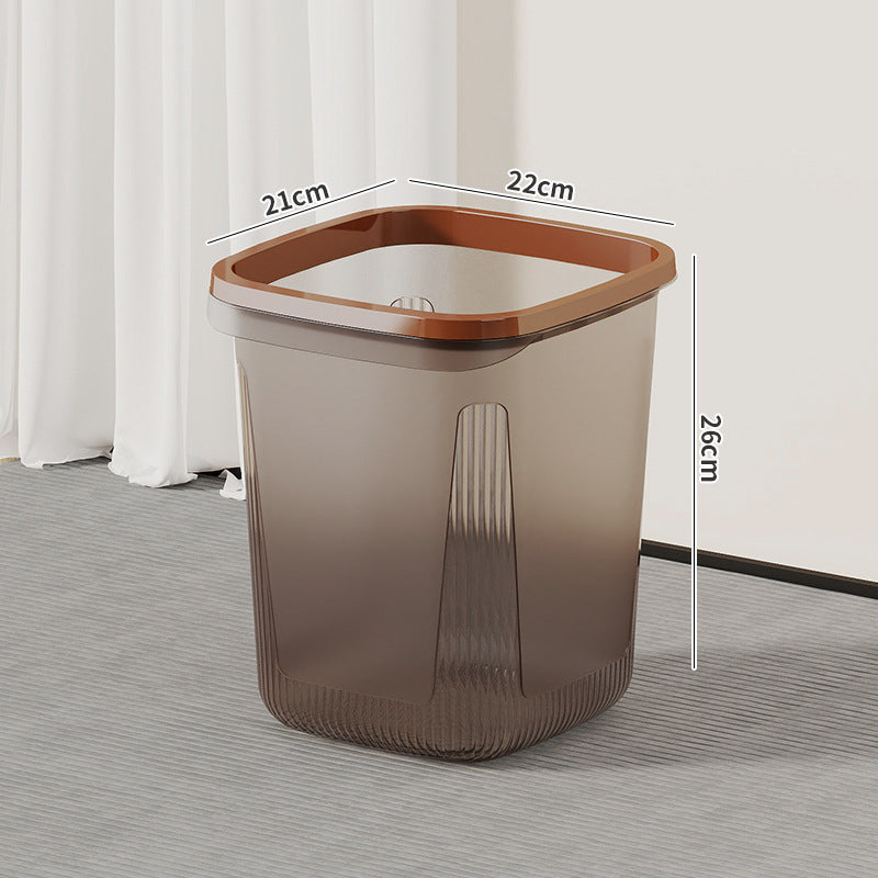 Modern and elegant trash can for ladies with non-slip bottom and ergonomic handle Skanto