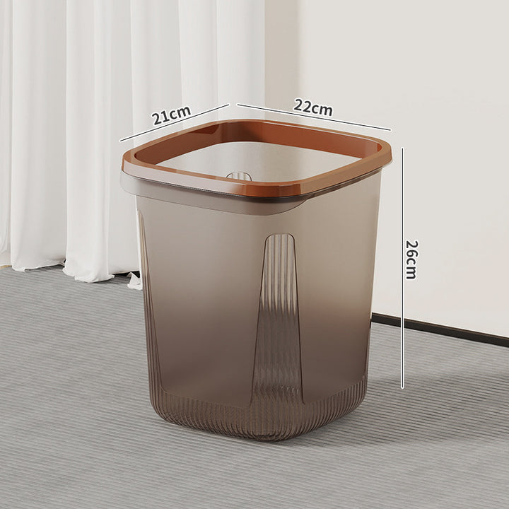 Modern and elegant trash can for ladies with non-slip bottom and ergonomic handle Skanto