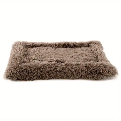 Plush Faux Fur  Mat  Hundeseng
