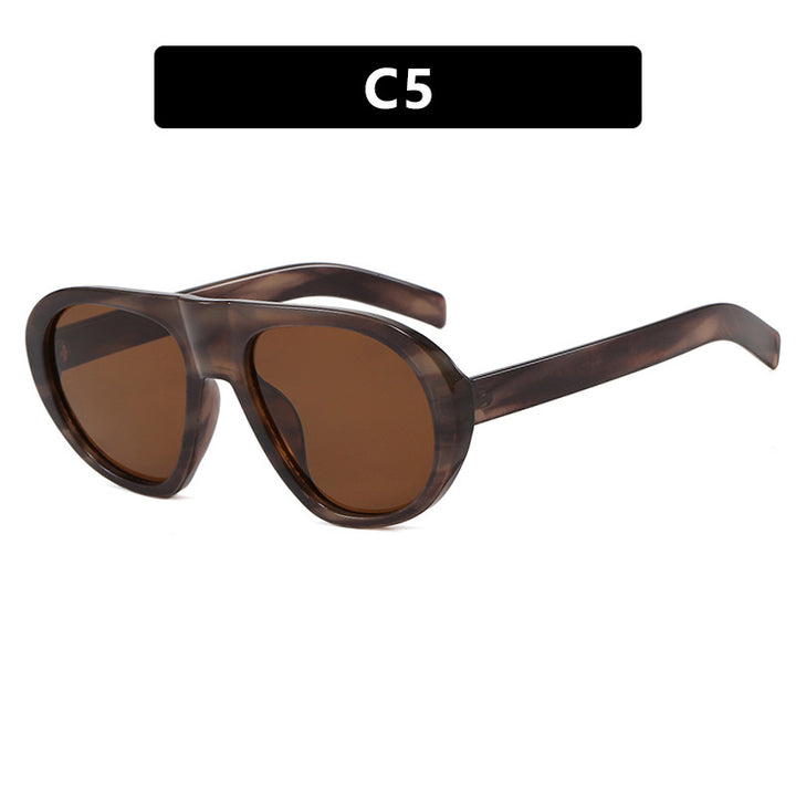 Women's eye-catching sunglasses with futuristic frame and robust design Skanto