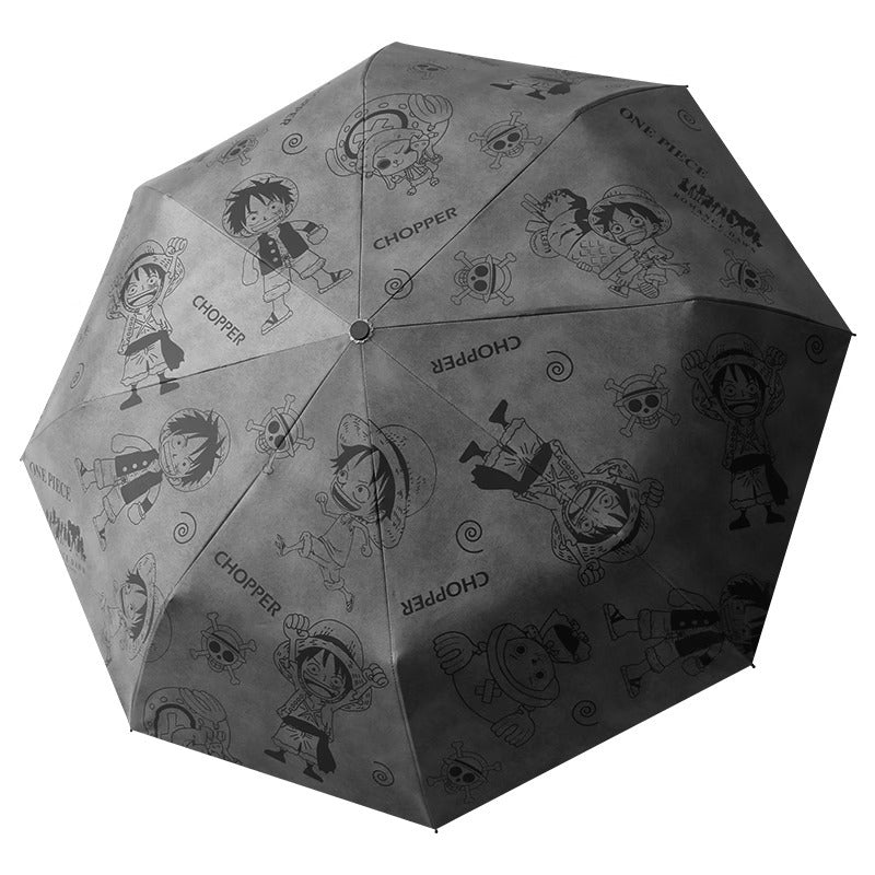 Dame Automatisk Sammenleggbart Regnparaply med høykvalitets One Piece Design Skanto