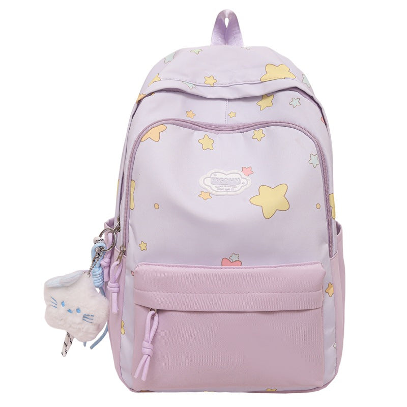 Lekker Starry Print Ryggsekk Skanto