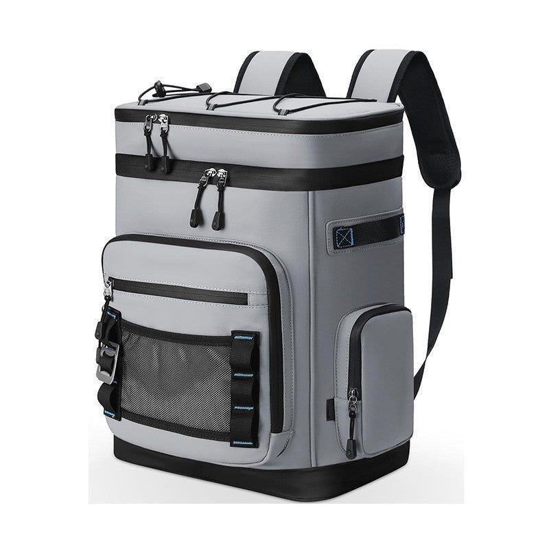 Unisex Nan Isotherm Backpack Cooler with Robust Base, Water-Repellent Surface, and Multiple Outer Pockets Skanto