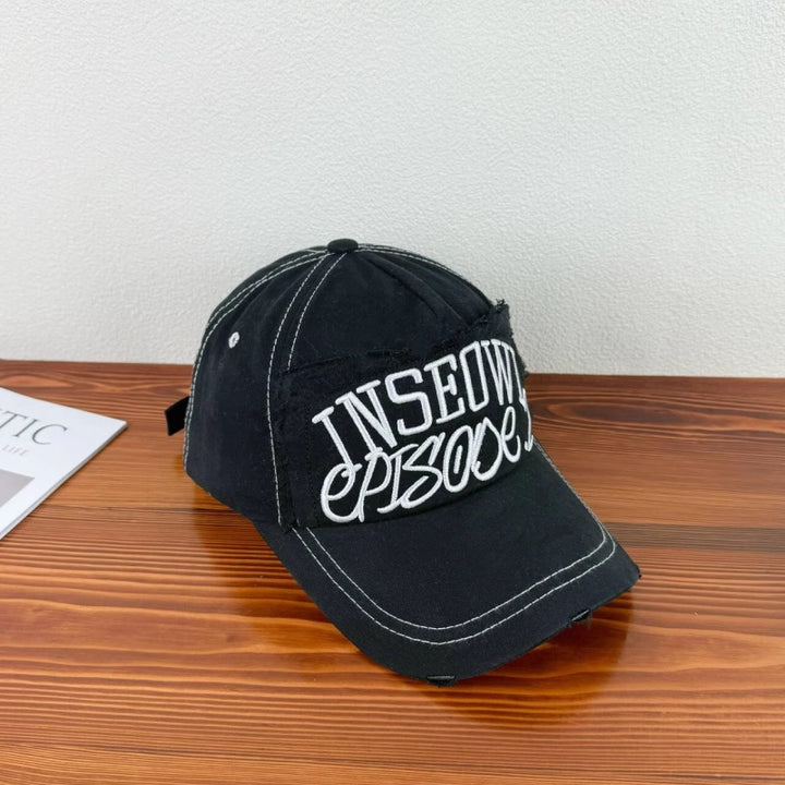 Herre Slitt Casual Caps Skanto
