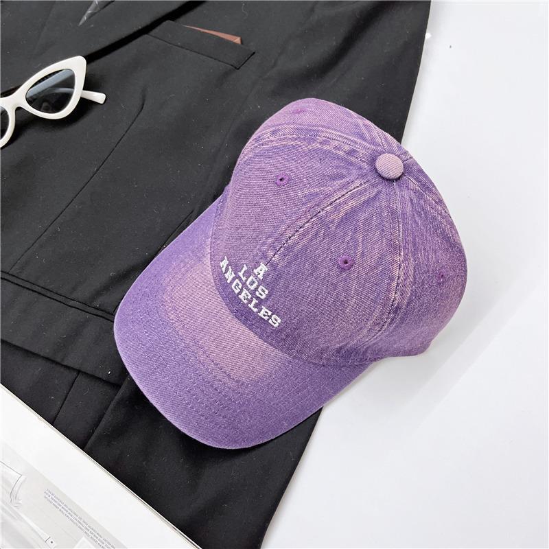 Kvinnenes Vintage Denim Baseball Caps Skanto
