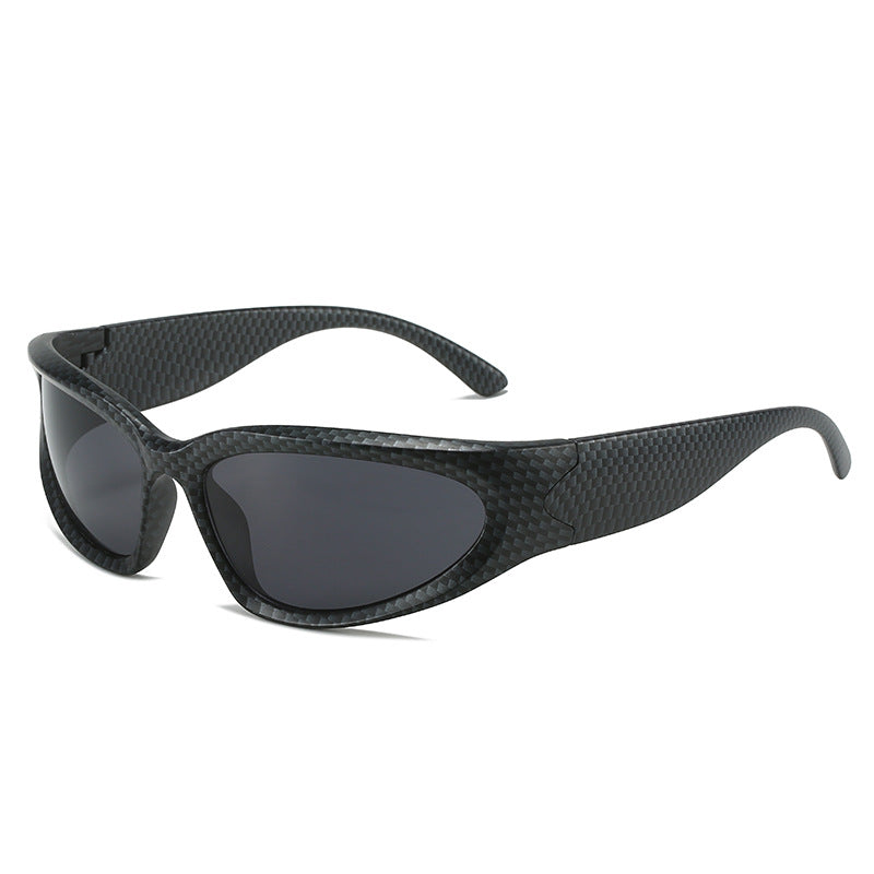 Dame sporty solbriller med ergonomisk design og polariserte glass Skanto