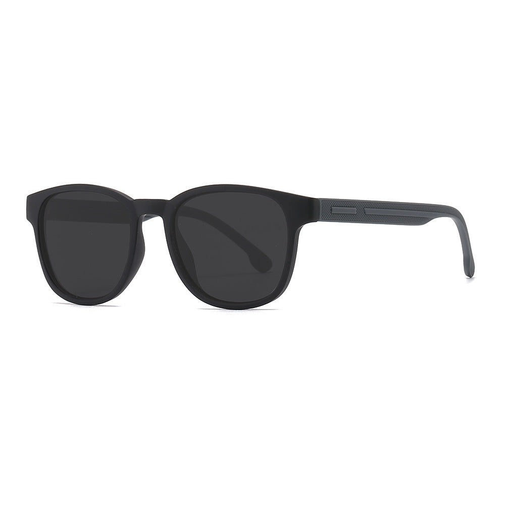 Herre Sleek Minimalist Square Frame solbriller Skanto