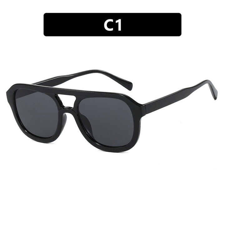 Women's fashionable sports sunglasses with wide, flexible frame Skanto