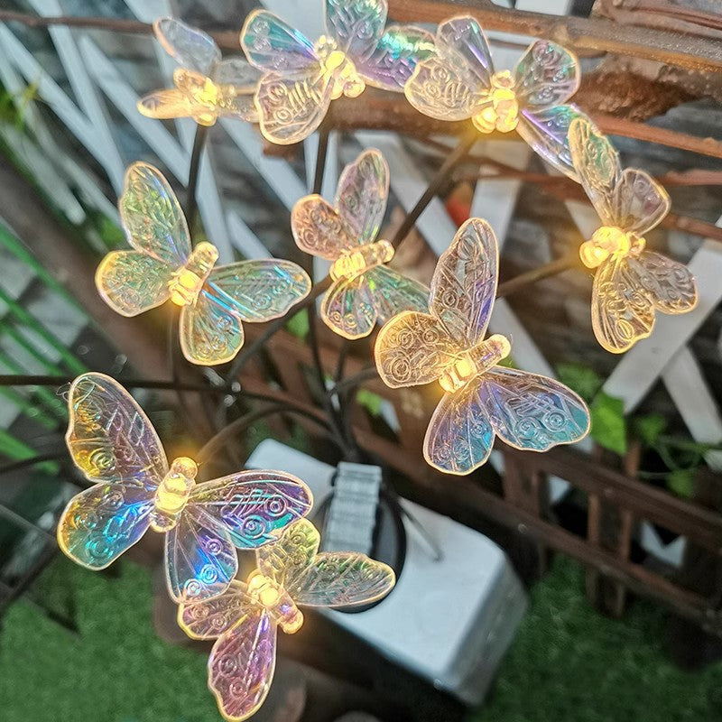Dekorative LED fiberoptiske blomster stakebuketter Skanto