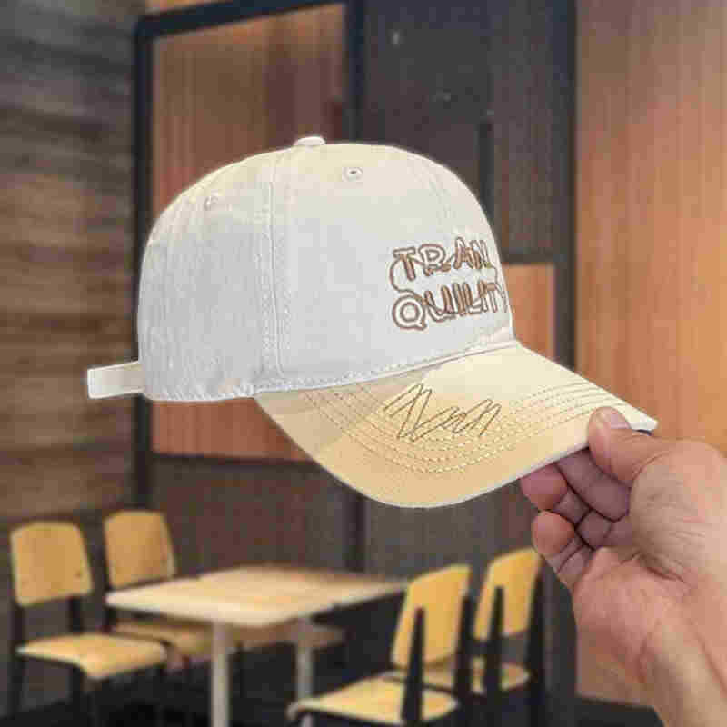Kvinnenes avslappede broderte baseballcaps Skanto