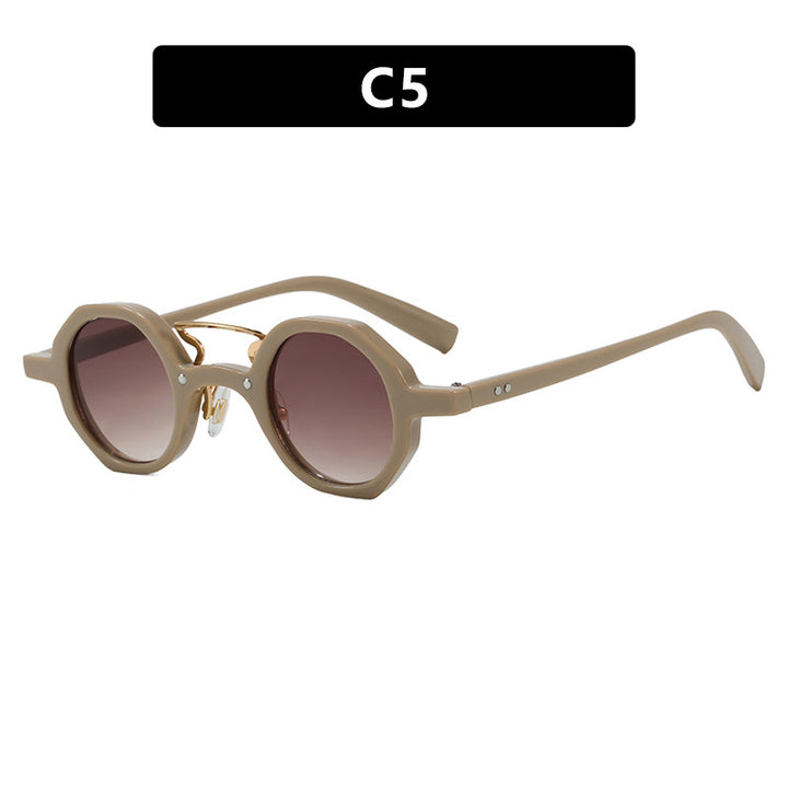 Women's stylish sunglasses in unique octagonal design Skanto