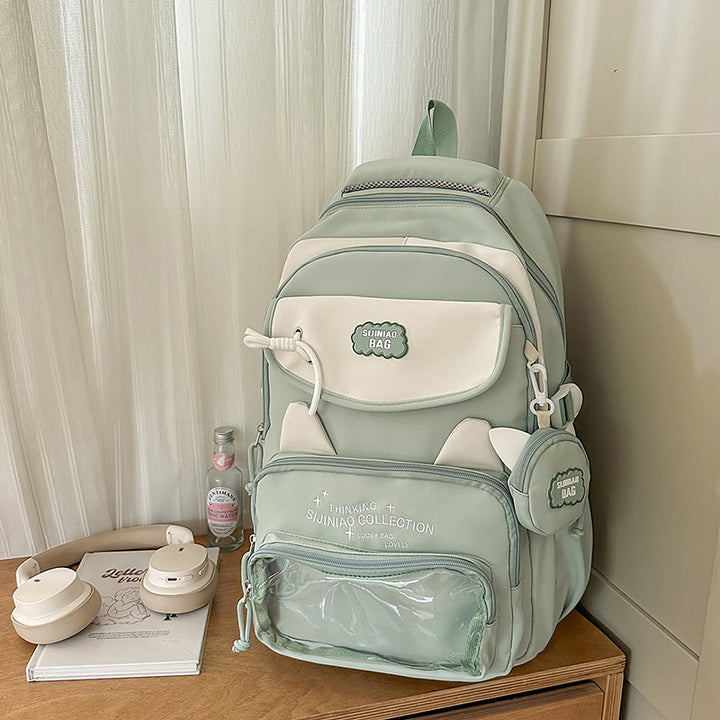Lekenes Multi-Compartment Skole Ryggsekk