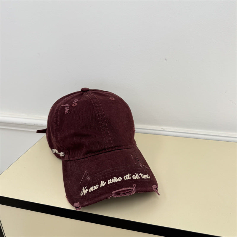 Herre Vintage Slitt Baseball Cap Skanto