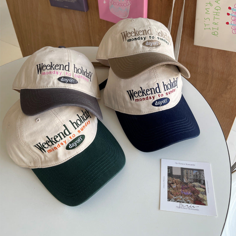 Kvinnenes broderte casual caps Skanto 1783922809