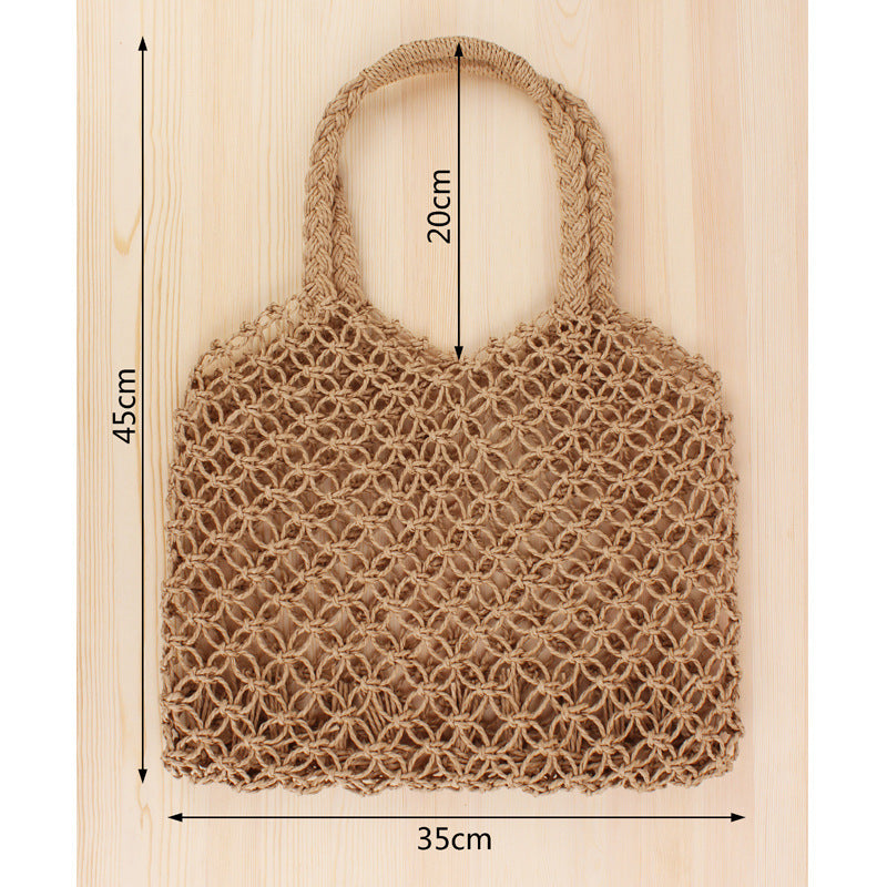 Modern net bag made of natural materials Skanto