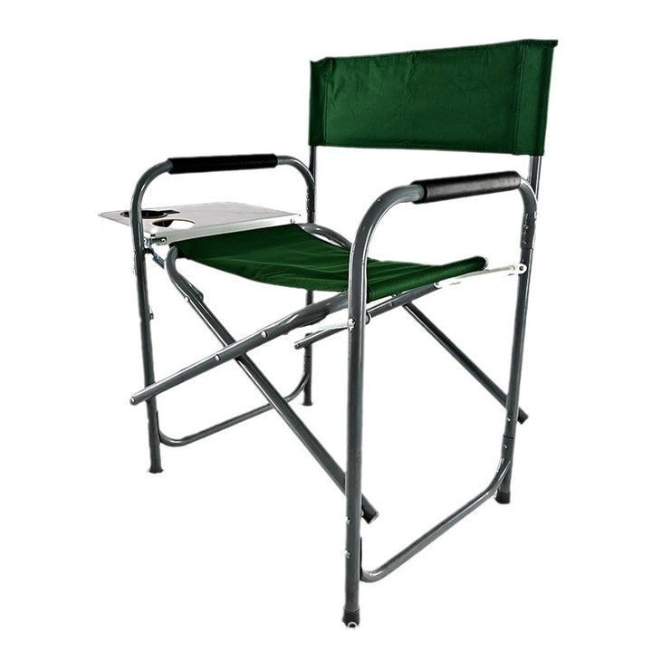 Comfortable Folding Chair with Side Shelf Skanto